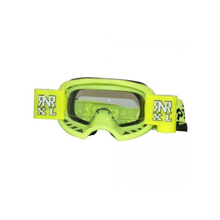 RNR Rip N Roll XL Colossus Roll Off Neon Yellow Goggles